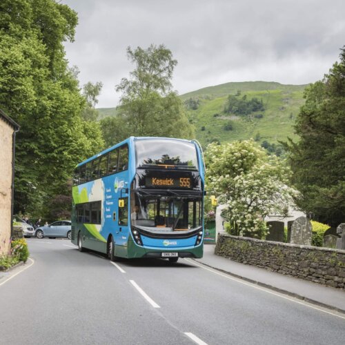 Lancaster to Keswick via Kendal & Windermere – The Lakes Connection 555 from Stagecoach in Cumbria