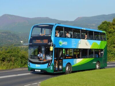 Lancaster to Keswick via Kendal & Windermere – The Lakes Connection 555 from Stagecoach in Cumbria