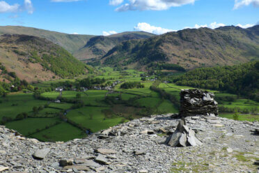 Borrowdale from Castle Crag