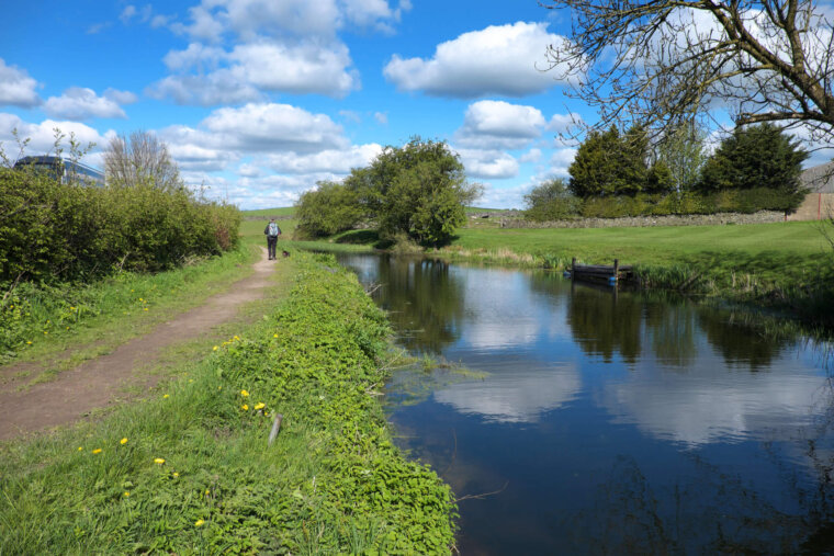 The Lancaster Canal at Crooklands