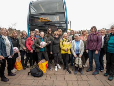 Bus ride to Borrowdale scores with walking netballers after Covid setbacks