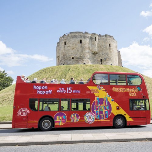 York CitySightseeing: Hop on, hop off open-top tour of York city centre